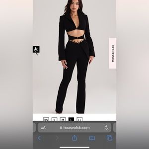 NOUR 
Wishlist
BLACK CREPE CUTOUT BLAZE